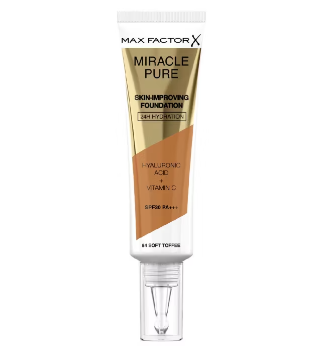 Max Factor Miracle Pure Foundation, Soft Toffee 84
