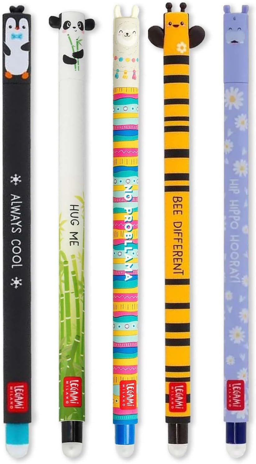 LEGAMI - Set of 5 Erasable Pens