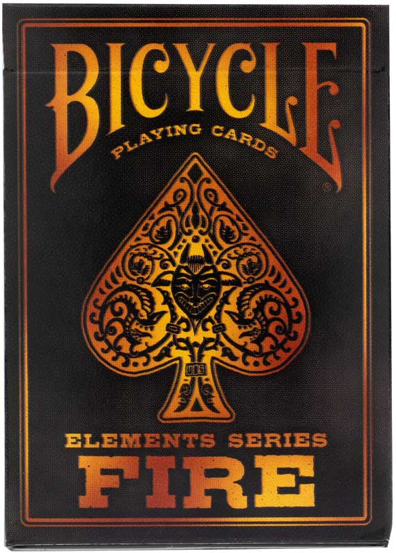 BICYCLE FIRE PLAYING CARDS
