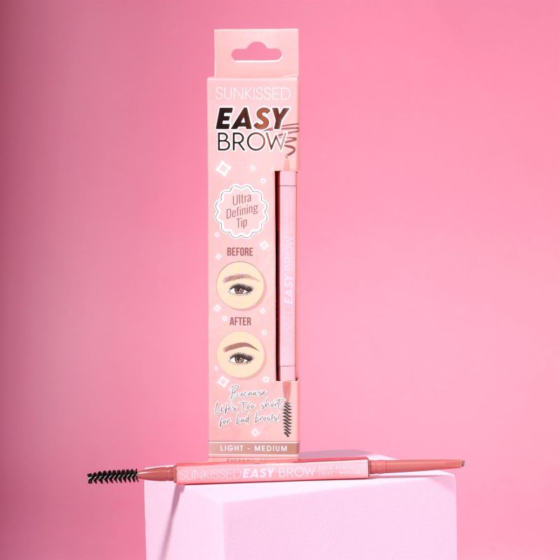 Sunkissed Easy Brow Eye Brow Pencil Light Medium