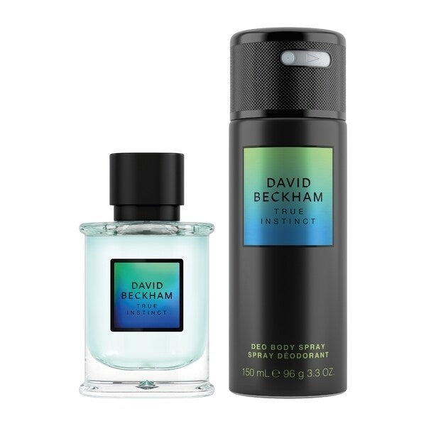David Beckham True Instinct Eau De Parfum 50ml & Deodorant 150ml Gift Set For Him