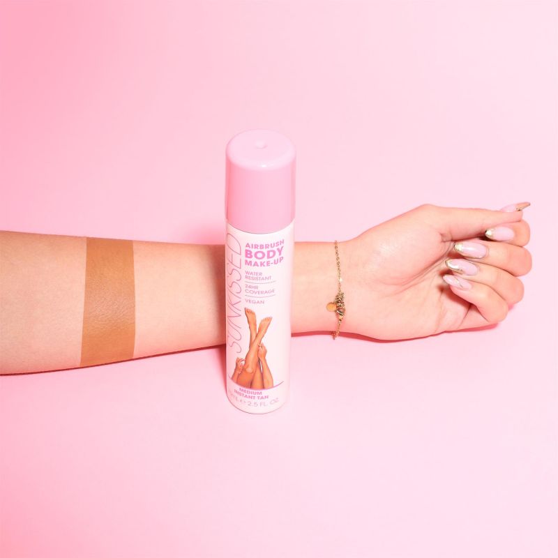 Sunkissed Airbrush Body Make-up 75ml - Medium