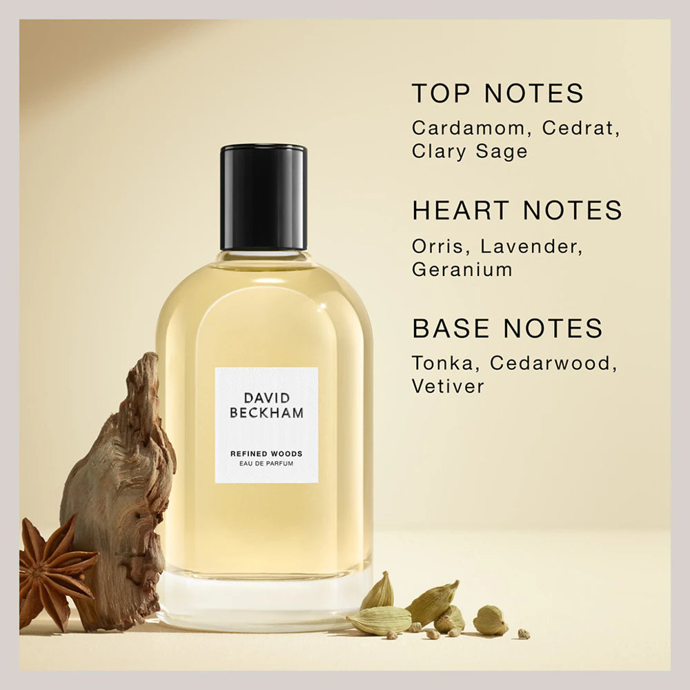David Beckham Collection Refined Woods, Eau de Parfum For Men, 100ml