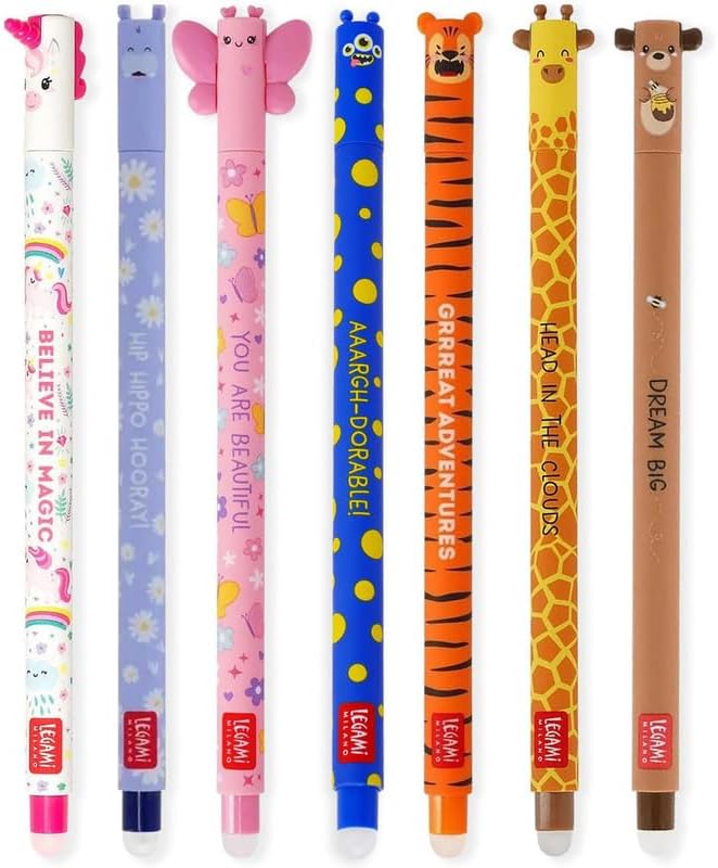 LEGAMI - Set of 7 Erasable Pens