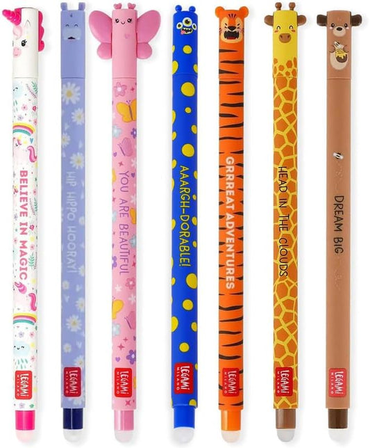 LEGAMI - Set of 7 Erasable Pens