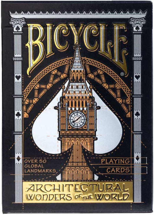BICYCLE ARCHITECTURAL WONDERS OF THE WORLD PLAYING CARDS