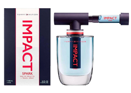 Tommy Hilfiger Impact Spark 100ml + 4ml Travel Spray EDT For Men