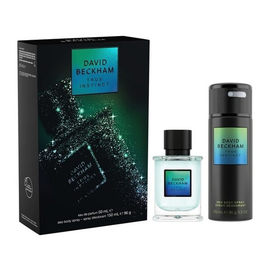 David Beckham True Instinct Eau De Parfum 50ml & Deodorant 150ml Gift Set For Him