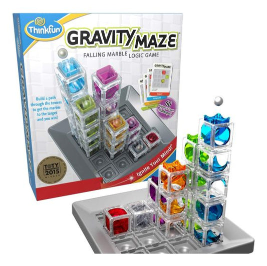 Thinkfun - Gravity Maze Falling Marble Logic Maze Game