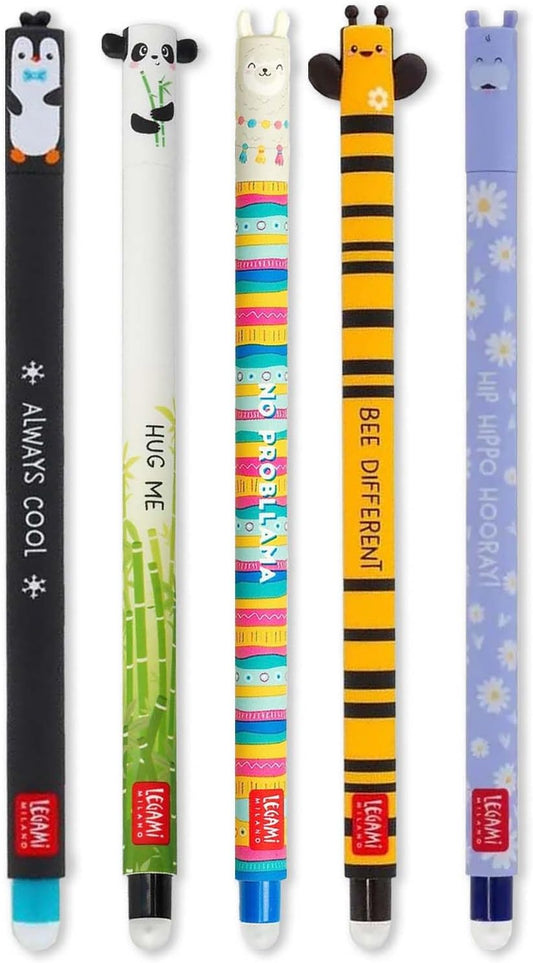 LEGAMI - Set of 5 Erasable Pens