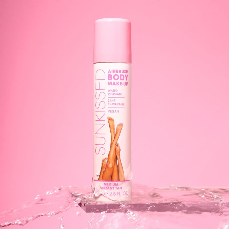Sunkissed Airbrush Body Make-up 75ml - Medium