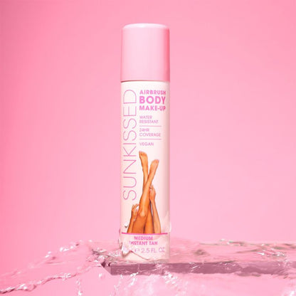 Sunkissed Airbrush Body Make-up 75ml - Medium