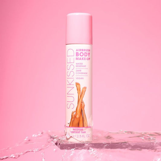 Sunkissed Airbrush Body Make-up 75ml - Medium