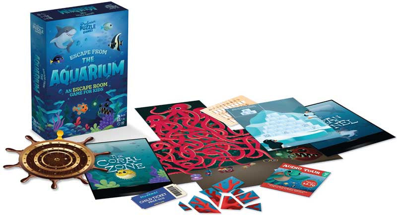 PROFESSOR PUZZLE ESCAPE FROM THE AQUARIUM