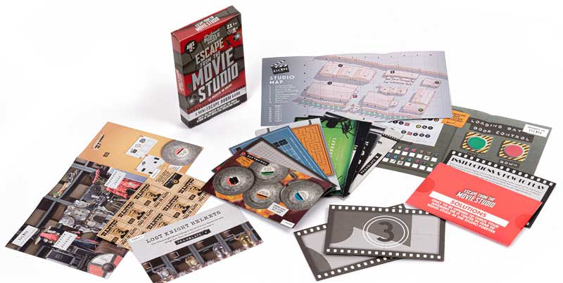 PROFESSOR PUZZLE - ESCAPE FROM THE MOVIE STUDIO