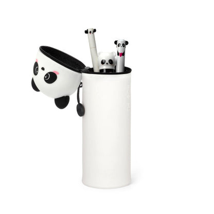 Legami 2-In-1 Silicone Pencil Case - Kawaii - Panda