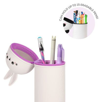Legami 2-In-1 Silicone Pencil Case - Kawaii - Bunny