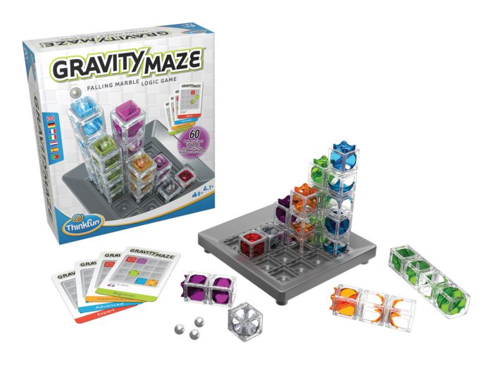 Thinkfun - Gravity Maze Falling Marble Logic Maze Game