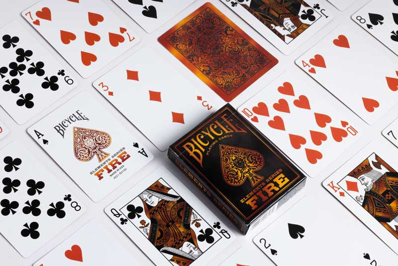 BICYCLE FIRE PLAYING CARDS