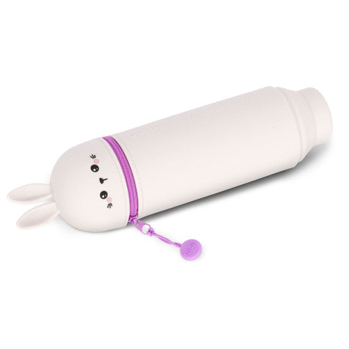 Legami 2-In-1 Silicone Pencil Case - Kawaii - Bunny