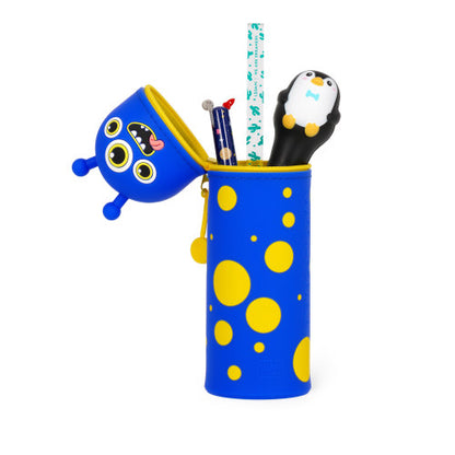 Legami 2-In-1 Silicone Pencil Case - Kawaii - Monster