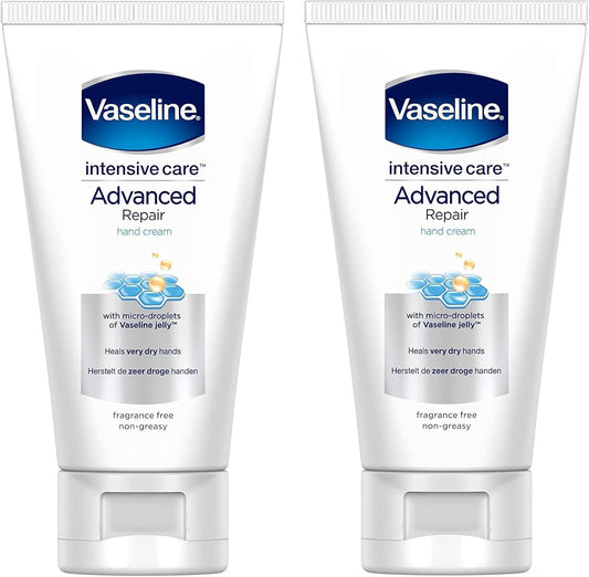 Pack of 2, Vaseline Intensive Care Advanced Repair Hand Cream 75ml